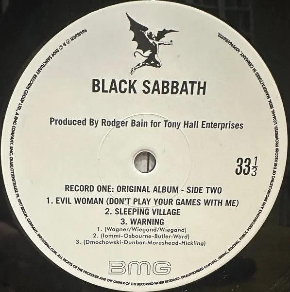 Black Sabbath Black Sabbath doppio vinile LP deluxe remaster Mint
