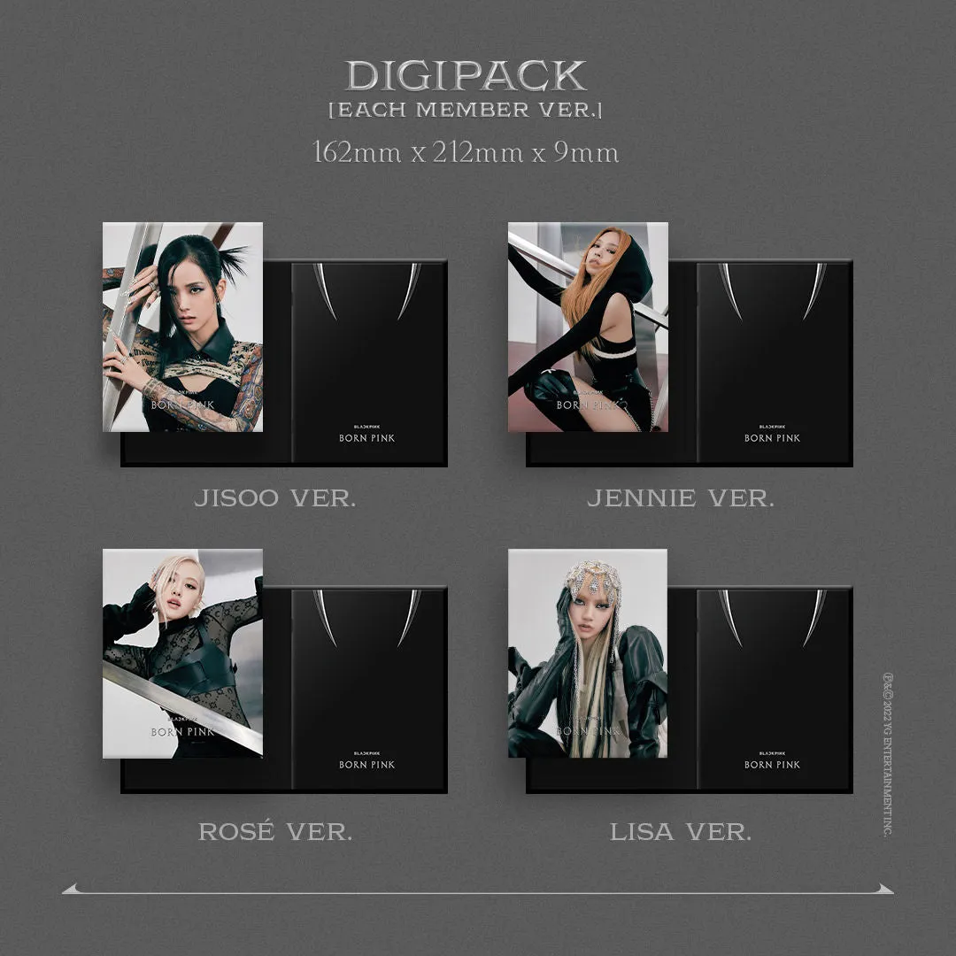 Blackpink Born Pink CD digipack versione Rosé
