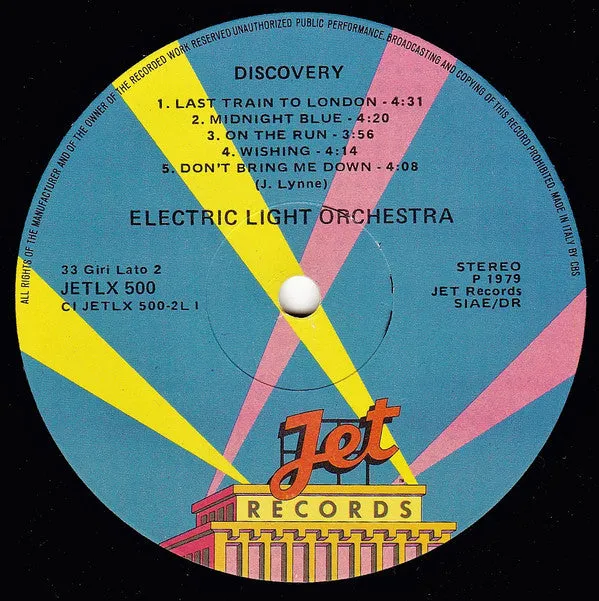 Electric Light Orchestra Discovery vinile LP gatefold