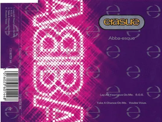 Erasure Abba-Esque CD EP synth-pop 4 brani