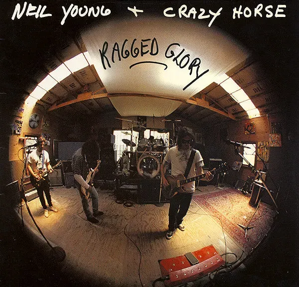 Neil Young Crazy Horse Ragged Glory LP VG+