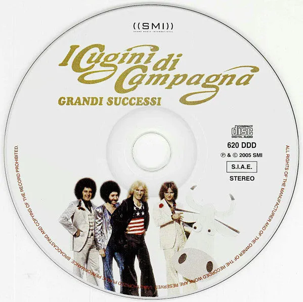I Cugini Di Campagna Grandi Successi CD compilation vocal