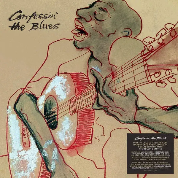 Various Confessin' The Blues cofanetto 5x10" blues