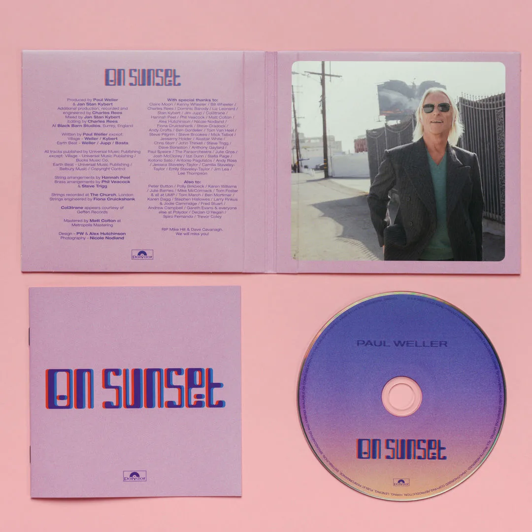 Polydor Records On Sunset Paul Weller CD jewelcase 2020