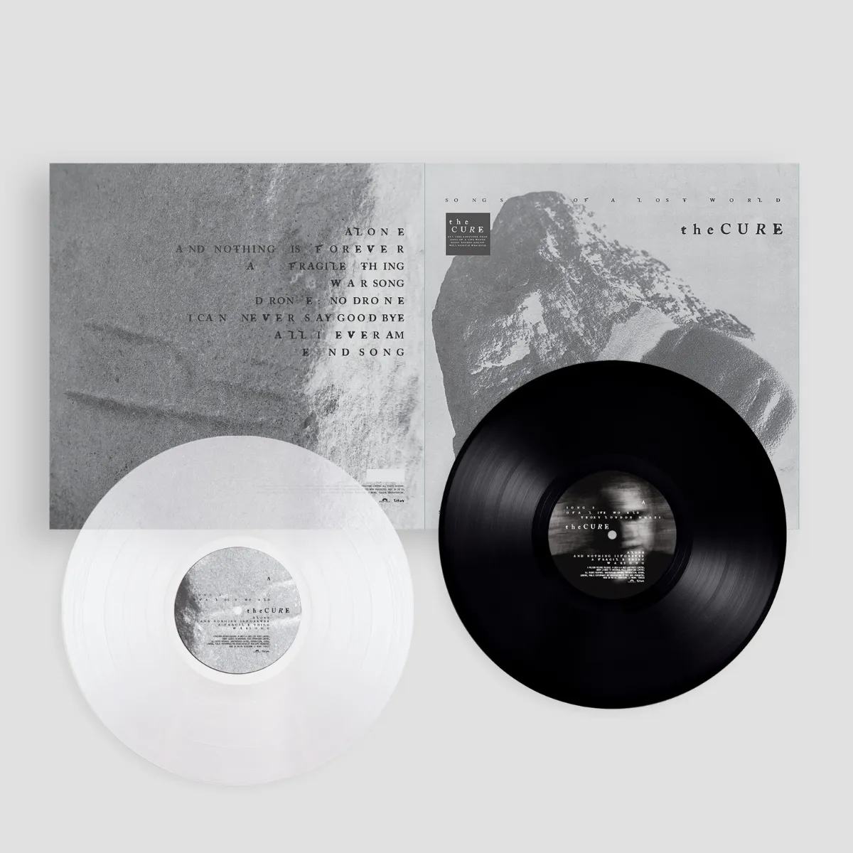 The Cure Songs Of A Lost World + Live World doppio vinile 180g