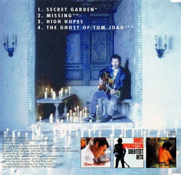 Bruce Springsteen Secret Garden CD maxi pop rock