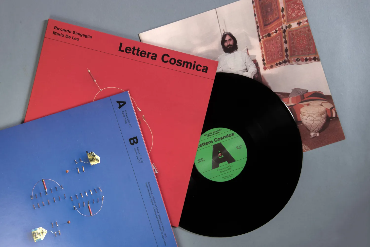 Black Sweat Sinigaglia De Leo Lettera Cosmica vinile LP ambient