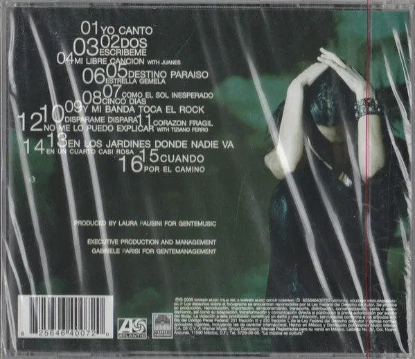 Laura Pausini Yo Canto CD album spagnolo ballad
