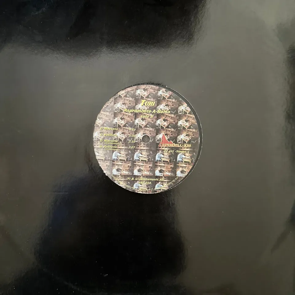 Turi Aspromonte A Roma 12" singolo vinile raro