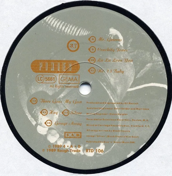 Pixies Doolittle vinile LP indie rock booklet 16 pagine