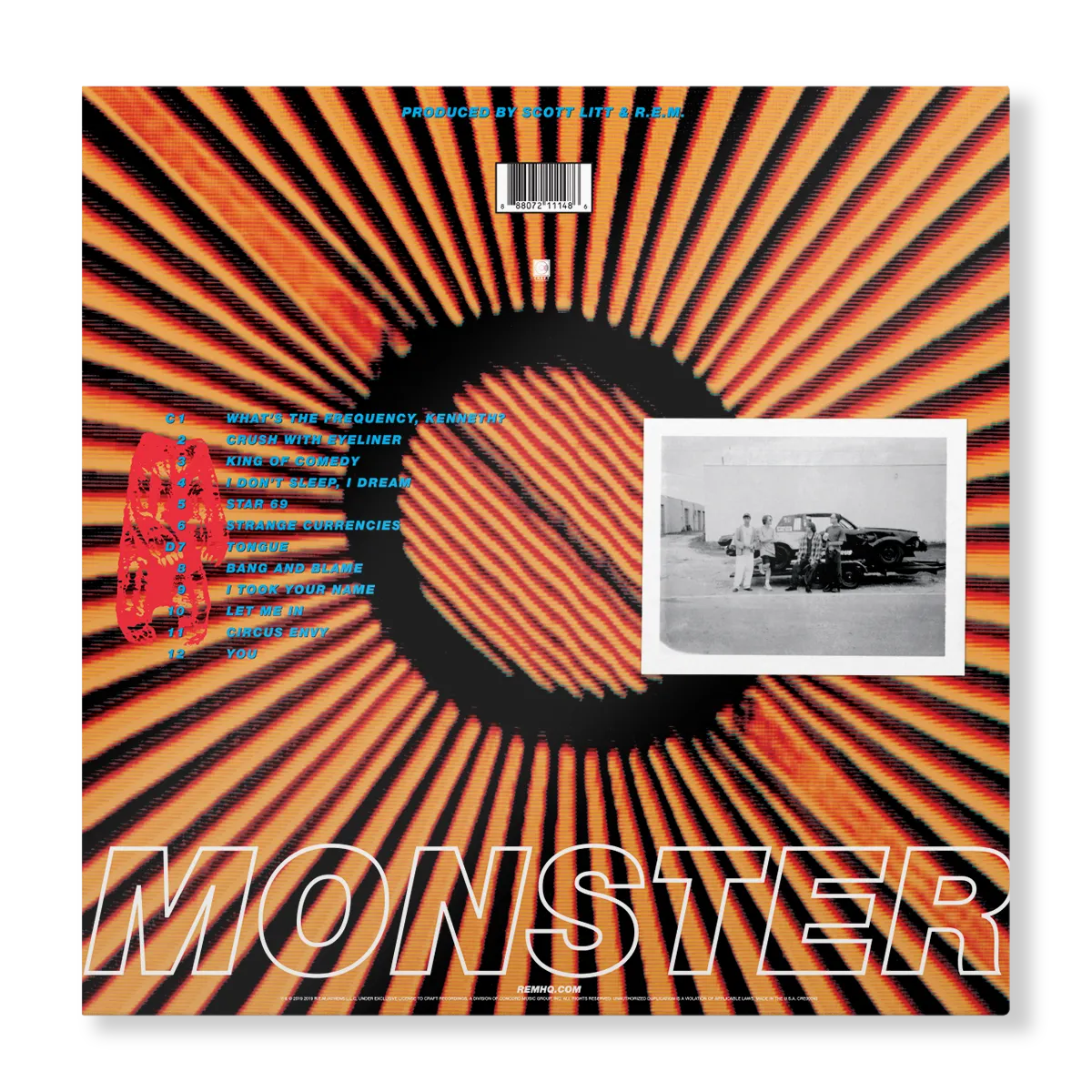 R.E.M. Monster 25th Anniversary vinile 180g rimasterizzato