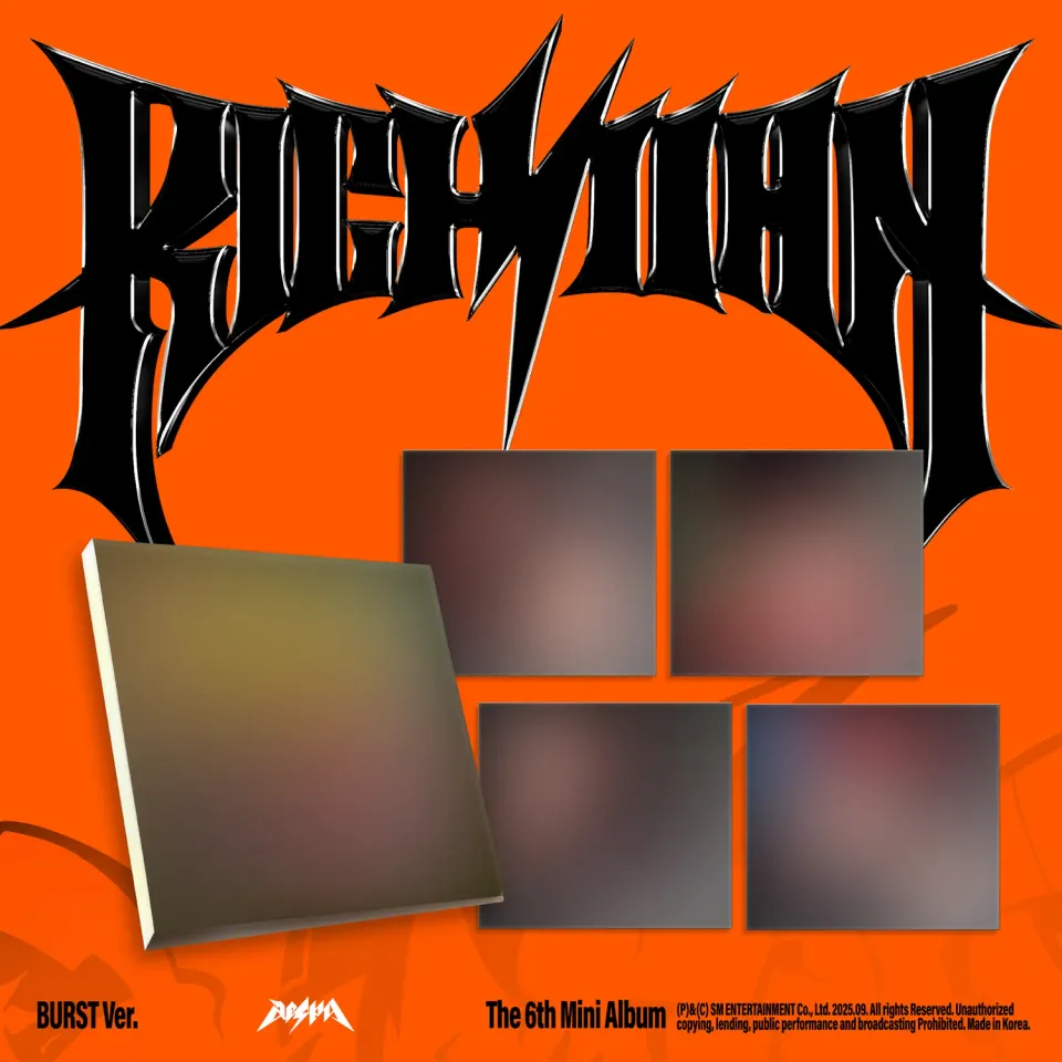 aespa Rich Man cd BURST Ver. WINTER digipack