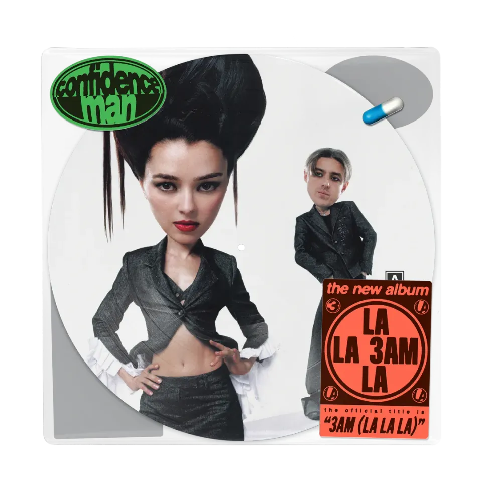 Confidence Man 3AM LA LA LA picture disc vinile edizione limitata