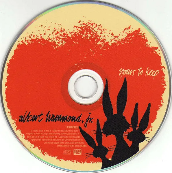 Albert Hammond Jr Yours To Keep CD Album Digipak Indie