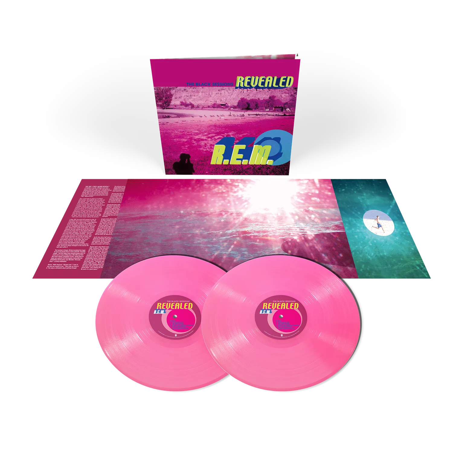 R.E.M. Black Sessions Revealed 2 LP vinile rosa neon