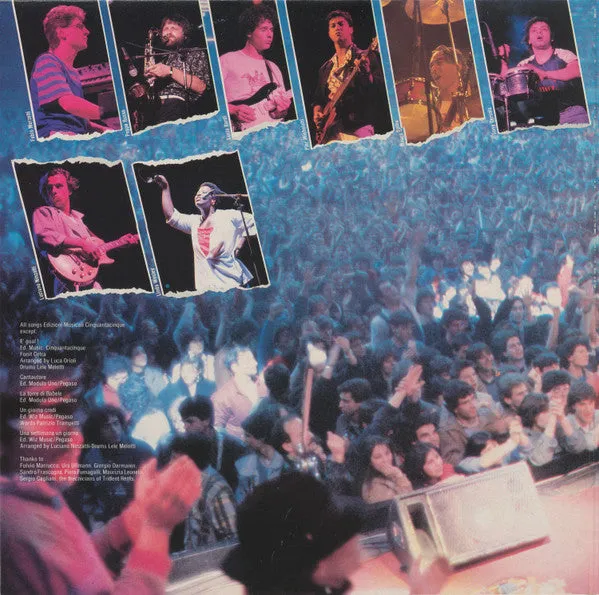 Edoardo Bennato Live È Goal LP vinile gatefold VG+