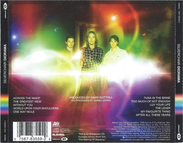 Silverchair Diorama CD album enhanced 2002 NM