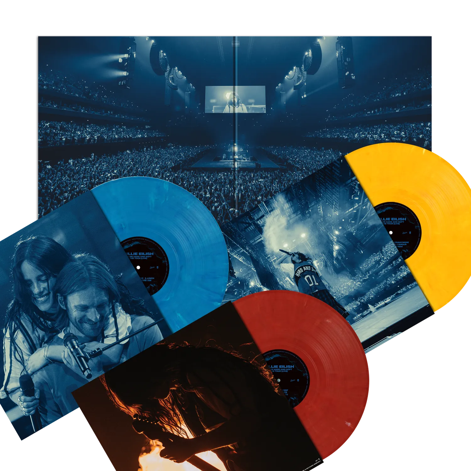 Billie Eilish Hit Me Hard And Soft Tour vinile live 3LP