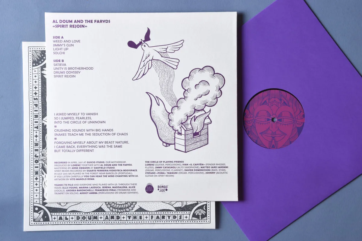 Al Doum and the Faryds Spirit Rejoin vinile LP afro jazz