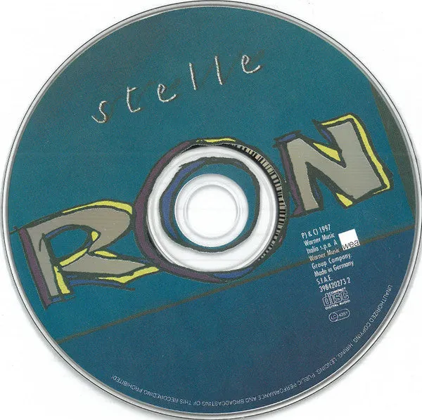Ron Stelle CD album usato NM pop rock