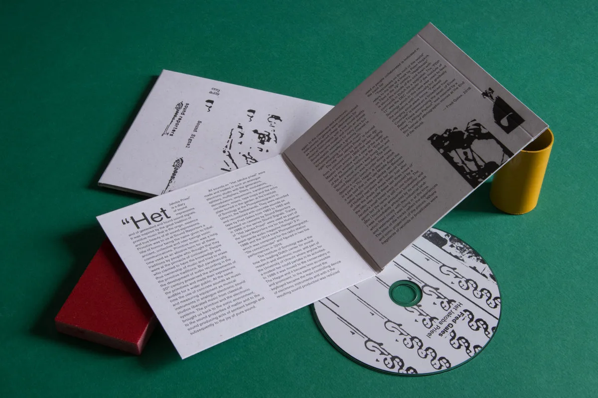 Black Sweat Records Fred Gales Het Jakoba Prieel CD ambient