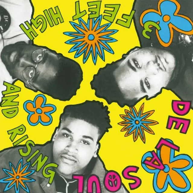 De La Soul Three Feet High and Rising vinile giallo LP