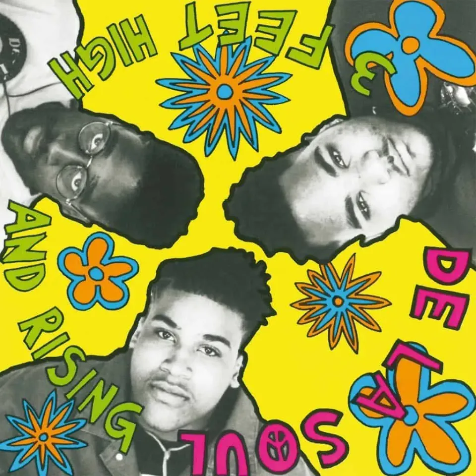 De La Soul Three Feet High & Rising vinile magenta