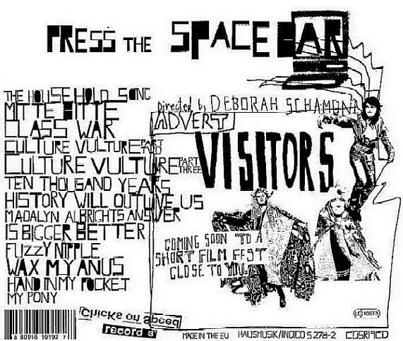 Chicks On Speed Press The Spacebar CD promo NM