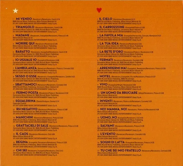 Renato Zero Doppio Zero doppio CD 2xCD pop