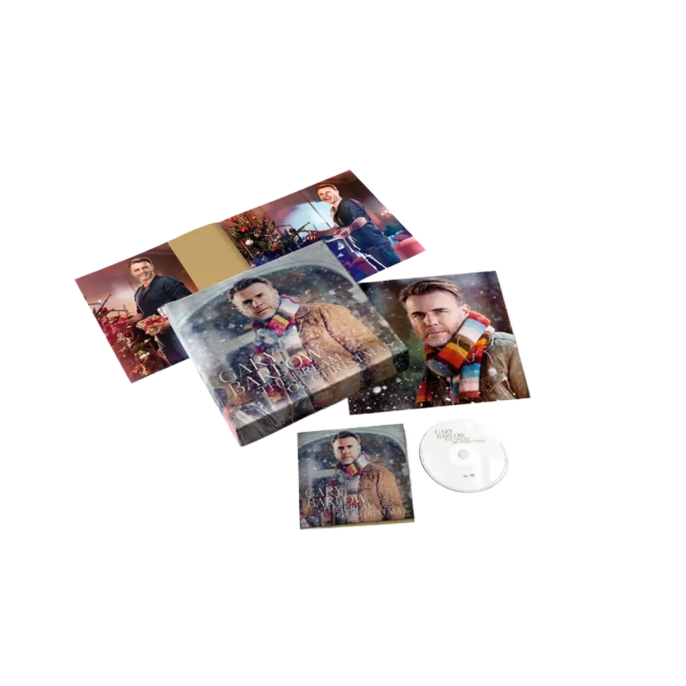 Gary Barlow The Dream Of Christmas box set CD firmato