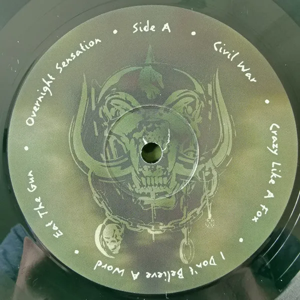 Motörhead Overnight Sensation vinile verde ristampa