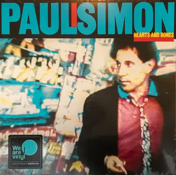 Paul Simon Hearts And Bones LP ristampa mint
