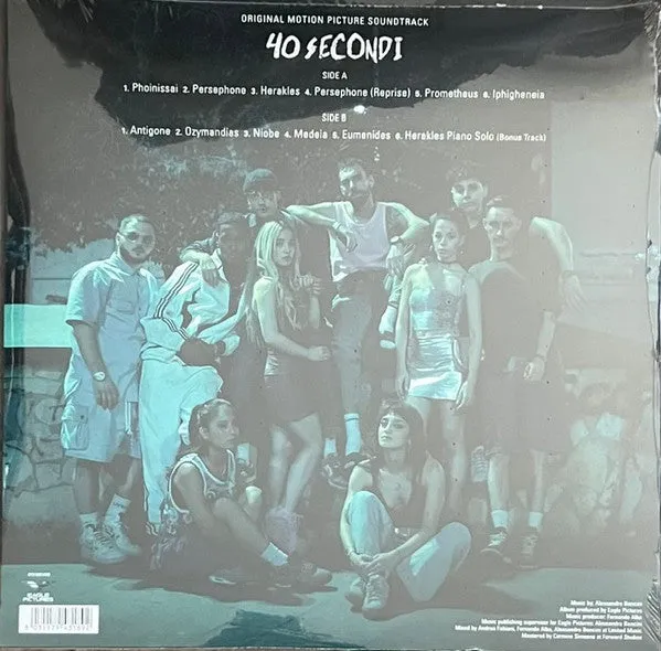 Alessandro Bencini 40 Secondi LP vinile colonna sonora Mint