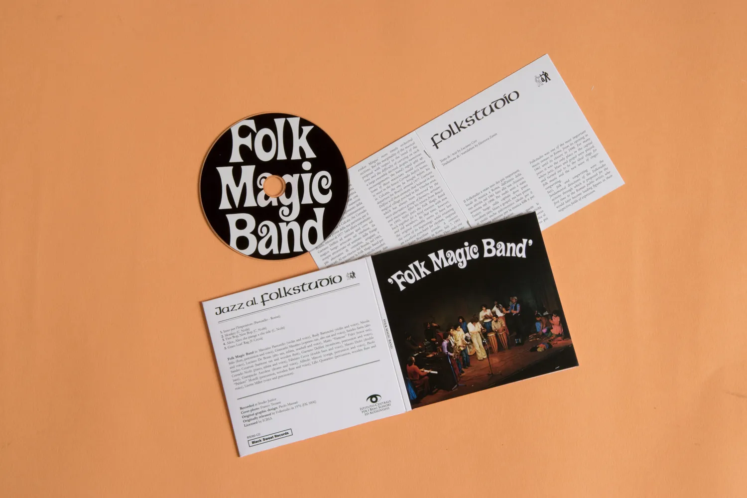 Black Sweat Records Folk Magic Band vinile spiritual jazz