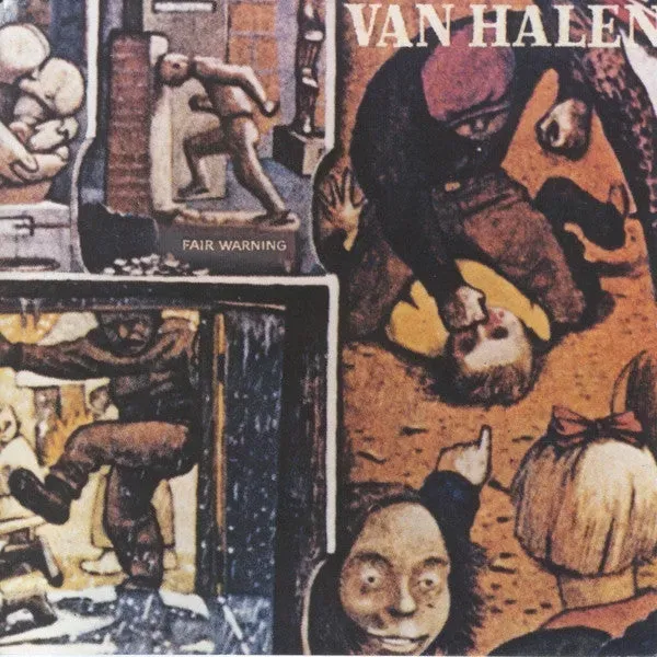 Van Halen Fair Warning CD album ristampa NM