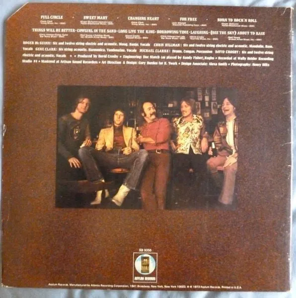 Byrds Byrds vinile LP usato country rock 1973