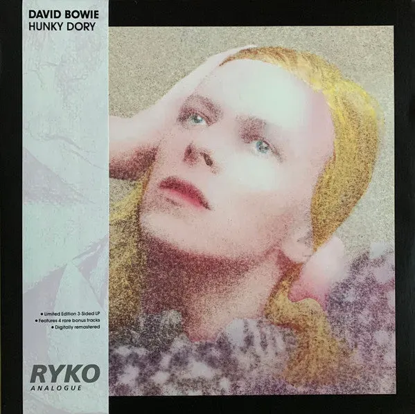 David Bowie Hunky Dory LP colorato ristampa bonus 1990