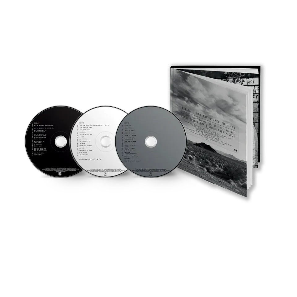 R.E.M. New Adventures In Hi-Fi CD + Blu-ray deluxe 25°