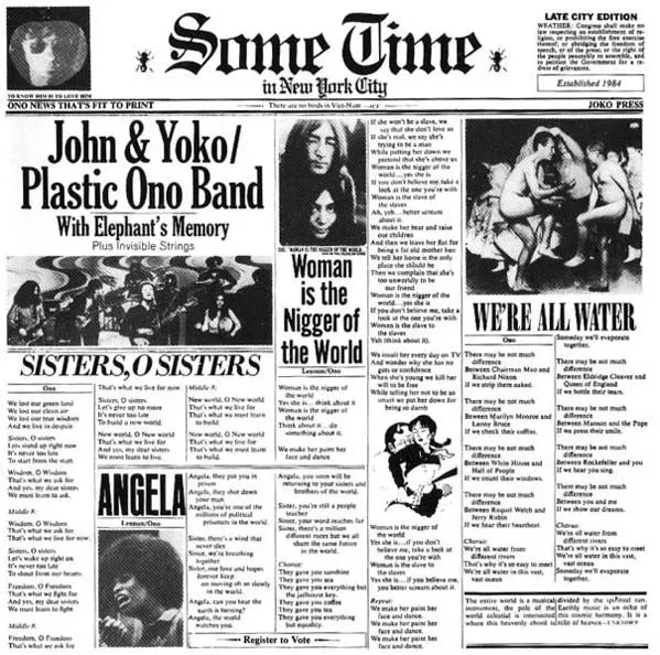 Lennon Yoko Ono Some Time In New York City doppio vinile 2xLP