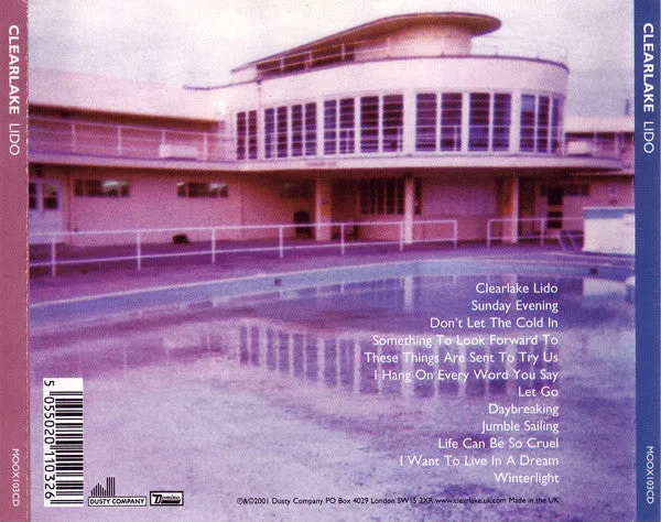 Clearlake Lido CD album usato VG+ indie rock