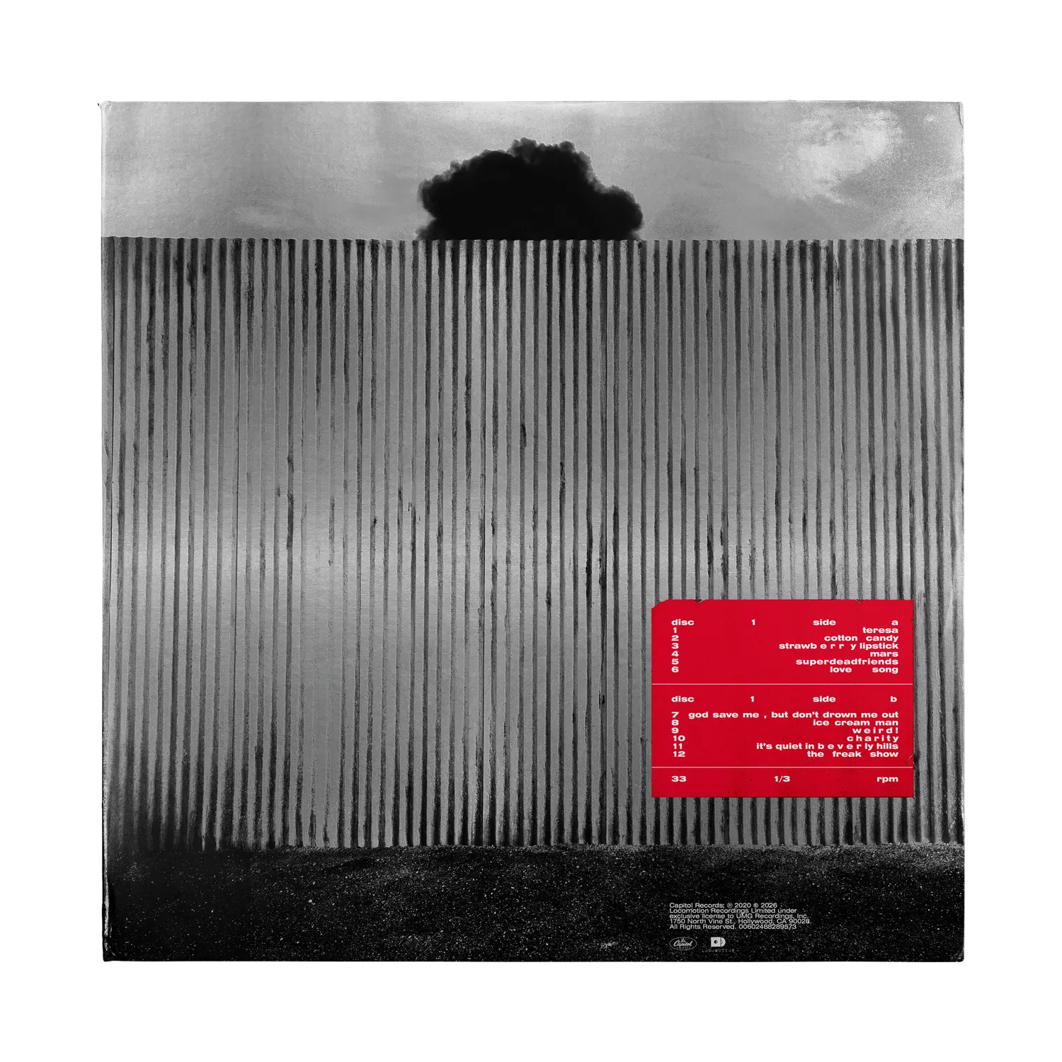 Yungblud Weird! Vinile silver marble anniversario