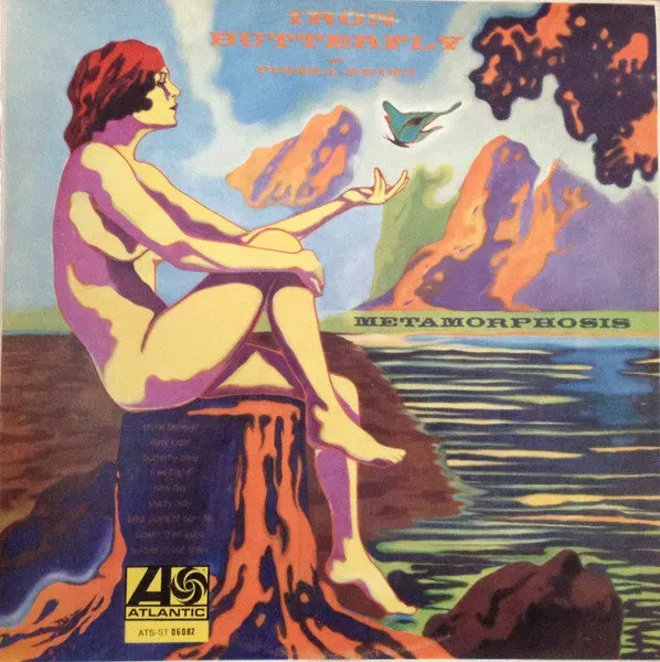 Iron Butterfly Metamorphosis vinile LP rock psichedelico usato