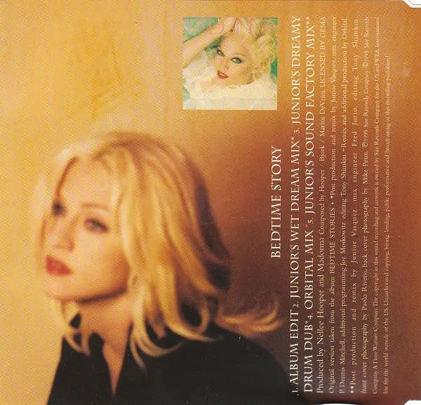 Madonna Bedtime Story CD singolo CD2 house remix