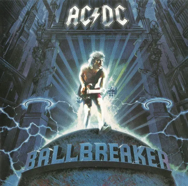 AC/DC Ballbreaker CD album hard rock jewel case 1995