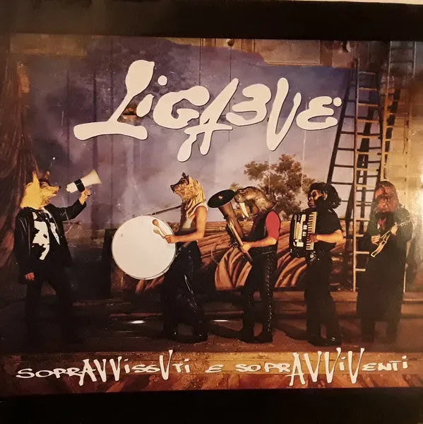 Ligabue Sopravvissuti e Sopravviventi vinile LP 1993 pop rock