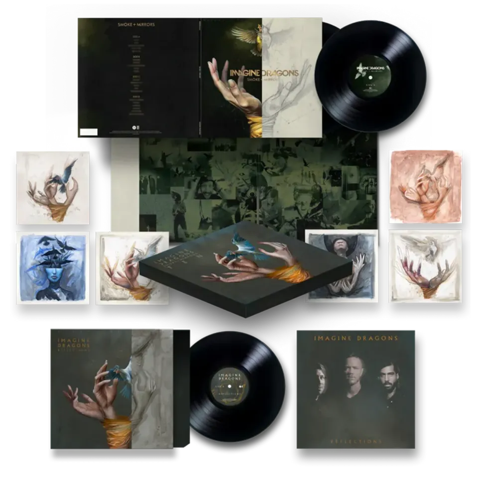 Polydor Smoke + Mirrors Ten Box Set 3LP 140g Anniversary