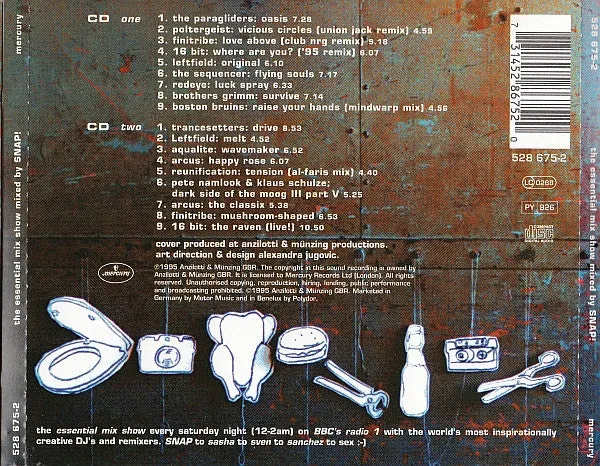 Snap! The Essential Mix Show Doppio CD trance