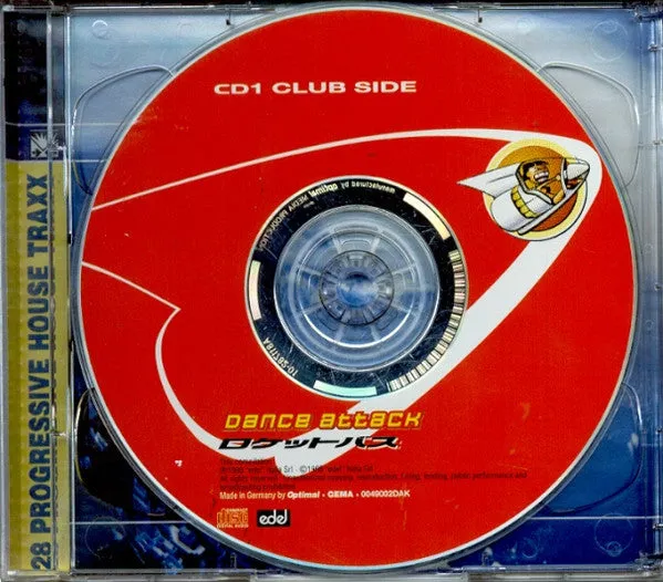Various Dance Attack doppio CD compilation mixed house
