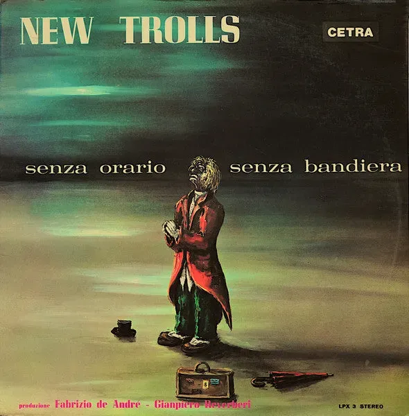 New Trolls Senza Orario Senza Bandiera vinile LP gatefold