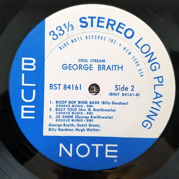 George Braith Soul Stream LP vinile hard bop 1963